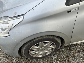 Predná časť Peugeot 208 strieborný 1.2 60 KW, 2010-2015 - 5