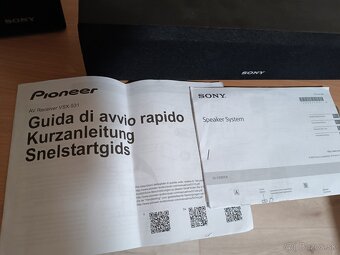 Receiver 5.1pioneer, Repro sústava SONY - 5