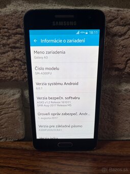 Samsung galaxy A3 - 5