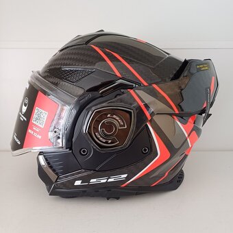 Silniční překlápěcí přilba LS2 ADVANT X CARBON FUTURE II - 5
