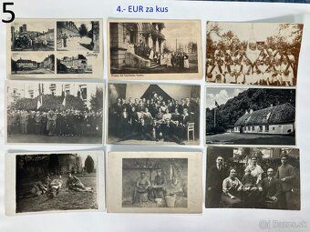 Vojenské fotografie celá zbierka z 1. svetovej vojny - 5