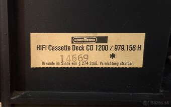 Nordmende CD1200 - 5