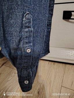 Pánska riflová košela - 5