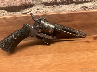 Historický revolver lefaux 7mm - 5