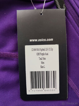 ASICS FujiTrail Long Sleeve 1/2 Zip Top – bežecká mikina - 5