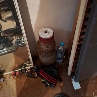 Predám posilňovaciu vežu + činky - 5