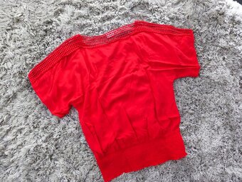 Dámska blúzka červená 38/M - 5