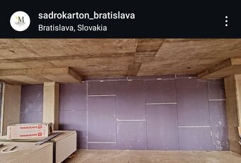 Sadrokartonárske Práce /Montáž sadrokartónu - 5
