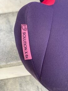 Predám cybex isofix detskú autosedacku solution X-fix - 5