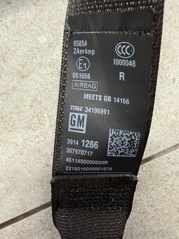 Opel astra K airbagy - 5