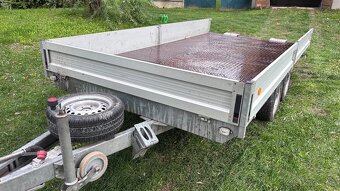 Valníkový prívesný vozík UNIKOL 3500kg - 5