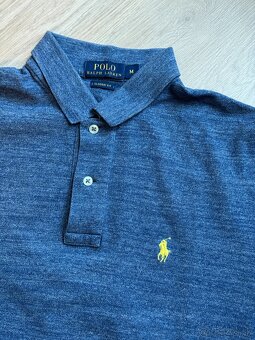 Modrá Polo Ralph Lauren polokošeľa - 5