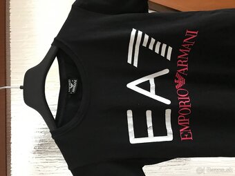 EMPORIO ARMANI black damske tricko S - 5