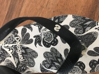 DESIGUAL originál damske slapky 39/40 - 5