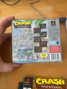 Playstation 1 Ps One Ps1 herná konzola + Crash Bandicoot - 5