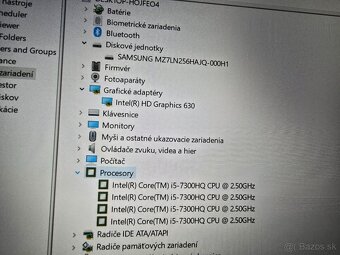 Lenovo T470p plnefunkcne s 8gb ram 256gb ssd diskom a i5 pro - 5