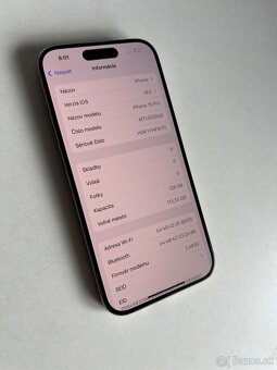 iPhone 15 Pro 128GB natural titanium - 5