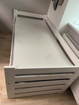 Detská posteľ z masívu - borovica (2 ks). - 5