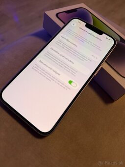 Predám iPhone 14 128GB Purple - 5