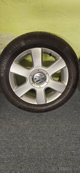 Alu.VW 5x112 +Pneu Continental 205/55R16 letné - 5