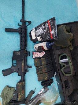 Predam airsoftku m4 s vybavou v popise - 5