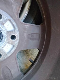 4ks alu disky vw Sharan 5x112 r16 pneu 205/55 r16 - 5