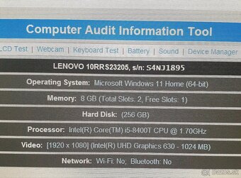 Lenovo ThinkPad M920q i5/8gb/256ssd/Win 11 PRO/Top stav - 5