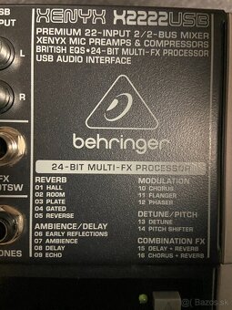 Behringer XENYX X 2222 USB - 5