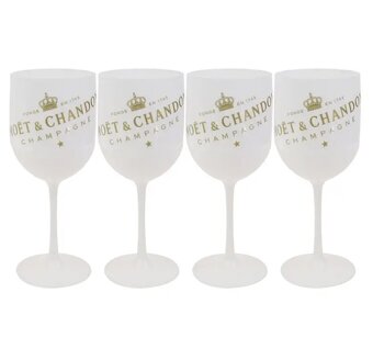 Moët&Chandon Luxusné biele poháre, Moet pohár, poháre - 5