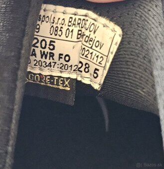 Obuv BOSP špeciál - Taras Low, Gore-Tex, veľkosť 43 / 28,5 - 5