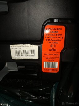 Autosedačka Britax Römer 0-15kg - 5