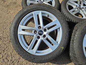 zimní r17" Audi Škoda 5x112 pneu 225/50 r17 90% vz - 5