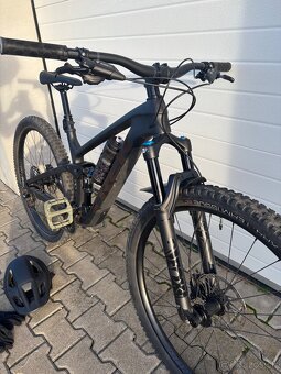 Trek Top Fuel 9.7 Matte Raw Carbon M - 5