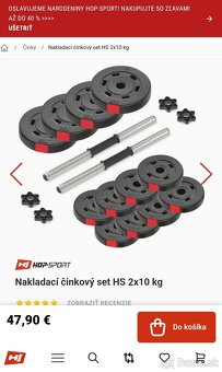 Jednoručky 2x10kg - 5