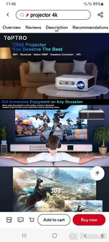 Toptro Tr82 projektor - 5