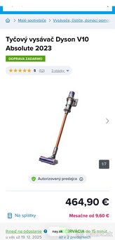 Dyson vysavac V10 absolute - 5