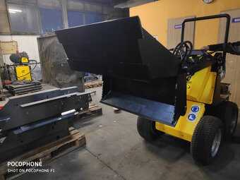 Predám mininakladač TUR N520 Briggs & Stratton 14HP - 5