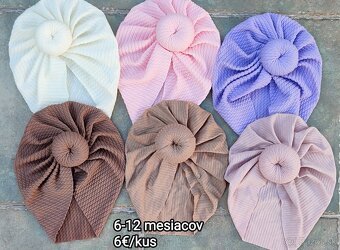 Jesenná čiapka pre bábätká - 5