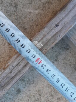 Predám drevený rebrík na dekoráciu - 5