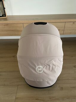 Cybex priam lux carry cot vanička cozy beige - 5