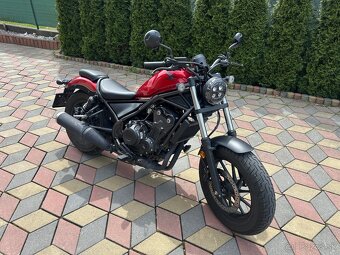 Honda Rebel 500 červená / 2023 / 3774km - 5