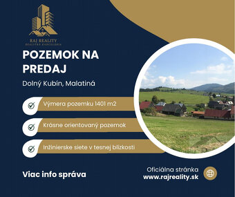 EXKLUZÍVNY POZEMOK MALATINÁ ORAVA - 5