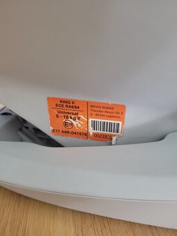 Autosedacka Britax Romer King II - 5