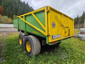 Náves príves vozík vlek vyklápačka - 5