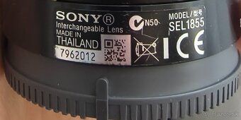 Sony E 18-55mm f/3.5-5.6 OSS SEL1855. A-PSC E-mout - 5