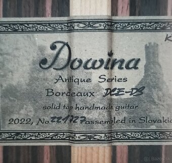 Predam el.ak. gitaru Dowina Bordeaux DCE DS.L.R.Baggs. - 5