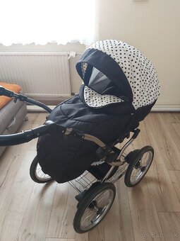 Trojkombinácia Baby Lux MARGATET BLACK DOTS - 5