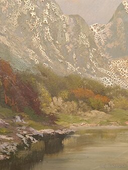 Obraz Josef Trunke, Vysoké Tatry olejomalba 40x54 - 5