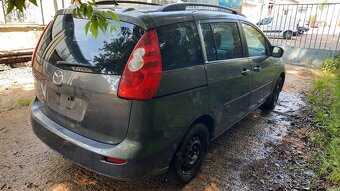 Mazda 5 diesel 2.0 bez hrdze, 7 miest, defektny motor - 5
