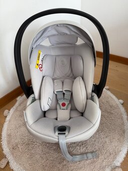 Vajíčko Cybex Cloud T plus Platinum White - 5